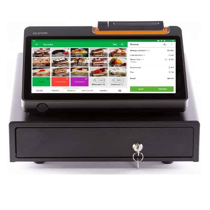 Caja Registradora Digital - TPVSD2 foto con cajon