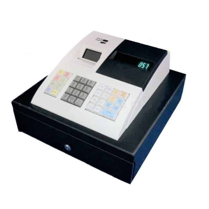 Caja Registradora Para Negocio- ECR SAMPOS ER-057S funcionando
