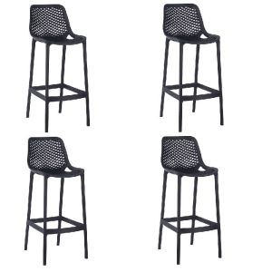 Lote 4 Sillas Altas taburete【Billgrid】