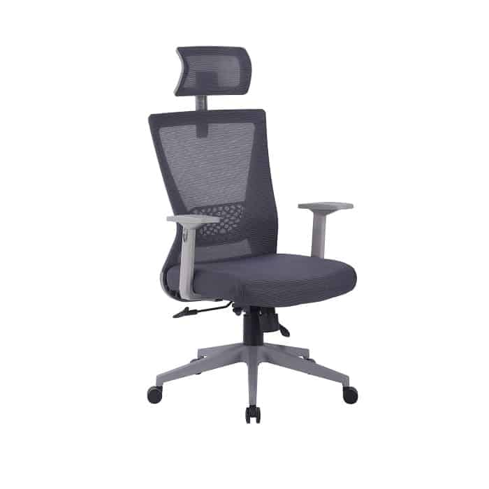 Silla de Oficina Gris 2